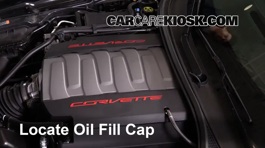 2015 Chevrolet Corvette Stingray 6.2L V8 Convertible Oil